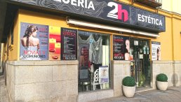 Fachada 2h peluqueros y esteticistas - Creative Studio, Diseño, Web y Publicidad en Toledo