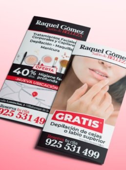 Salón de Belleza Raquel Gómez (principal) - Creative Studio, diseño, web y publicidad en Toledo